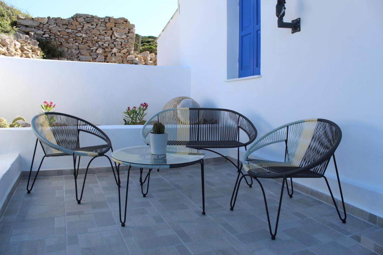 Cycladic Villa In Amorgos Island Arkesini Exterior photo