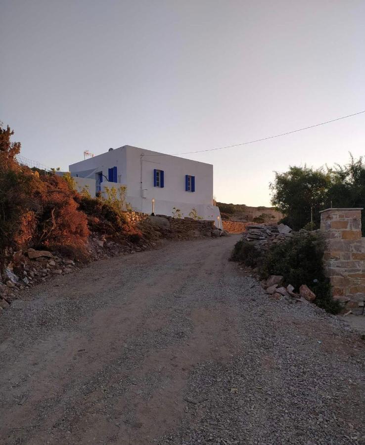 Cycladic Villa In Amorgos Island Arkesini Exterior photo