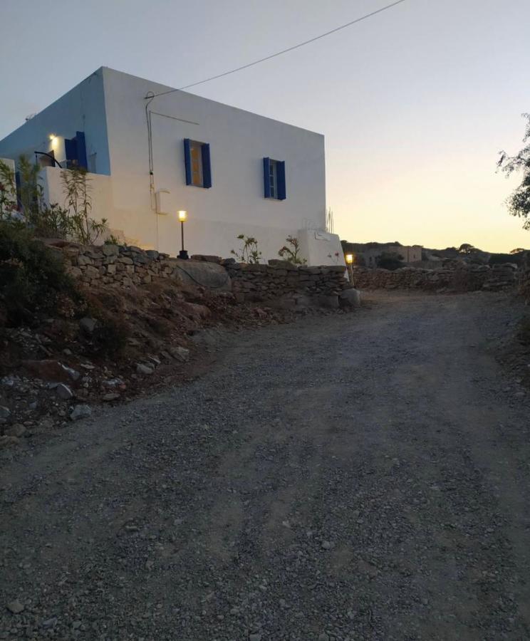 Cycladic Villa In Amorgos Island Arkesini Exterior photo
