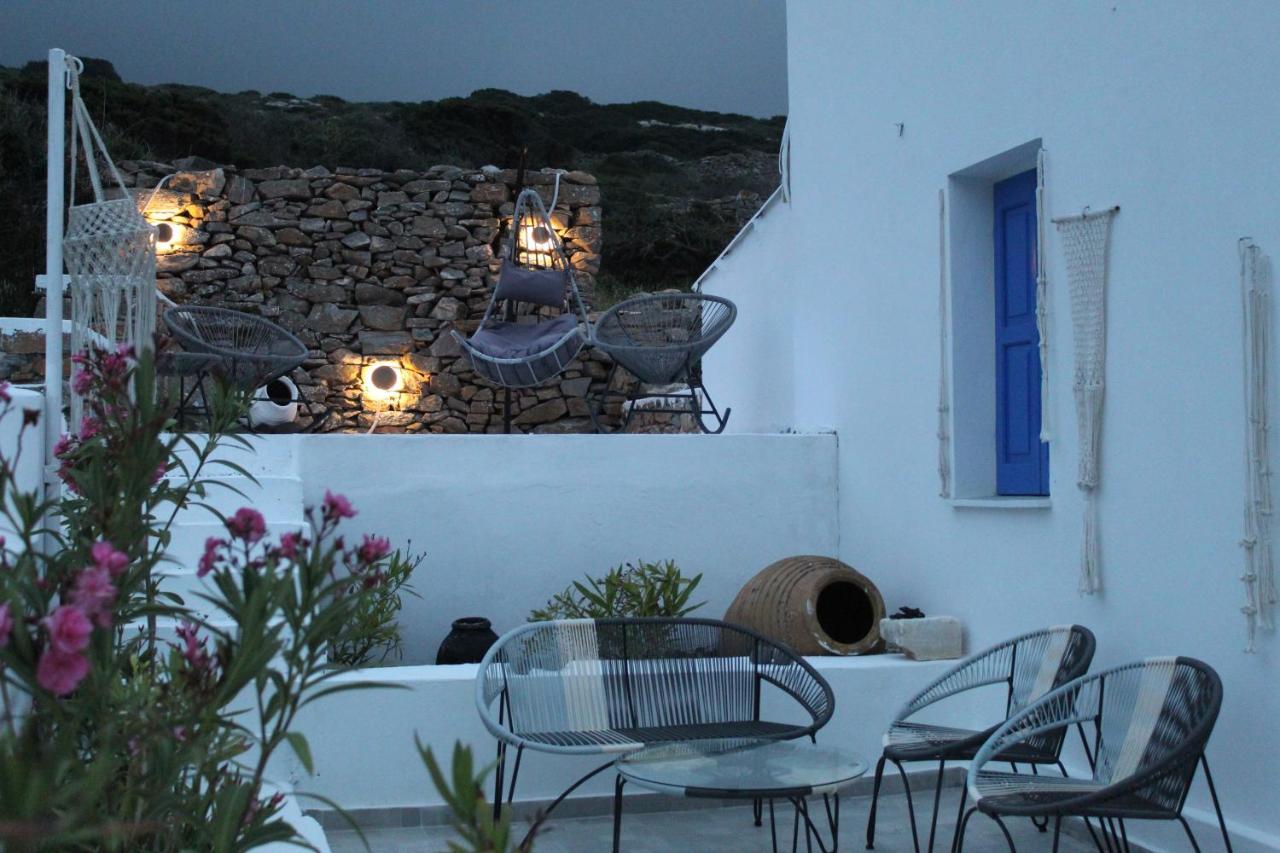 Cycladic Villa In Amorgos Island Arkesini Exterior photo